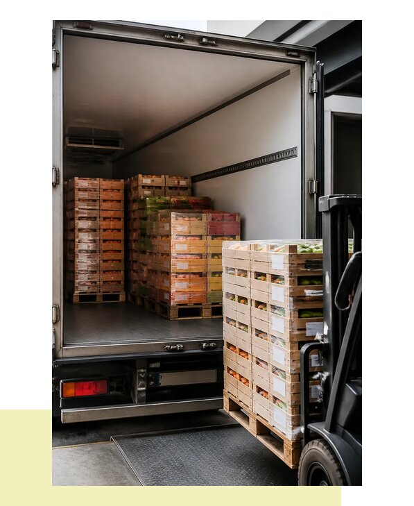 Перевозка сельхозпродукции на паллетах с доставкой в Мурманск